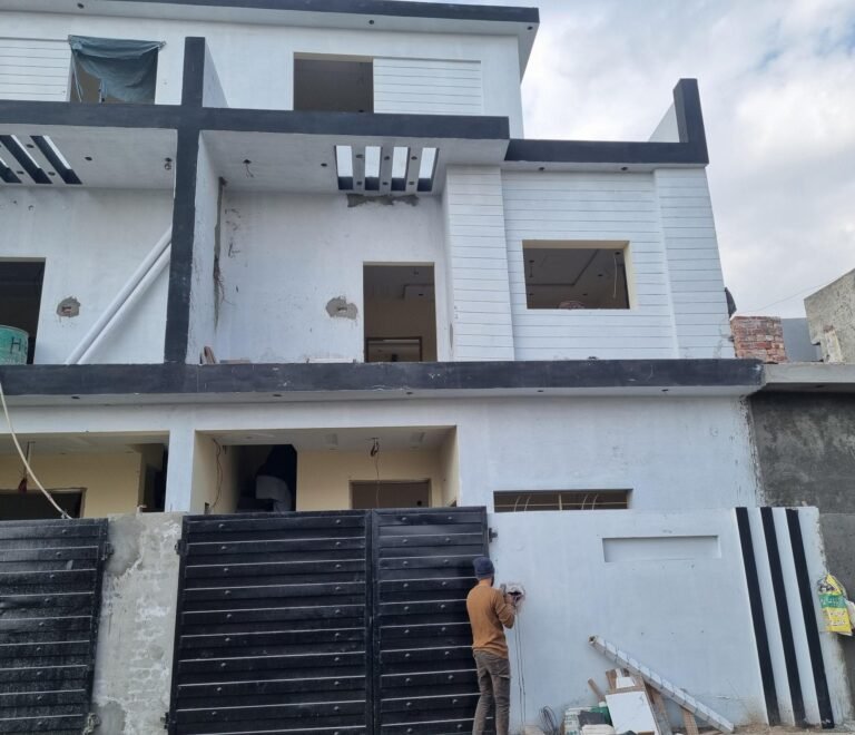 Contemporary 3 Marla House – Work in Progress