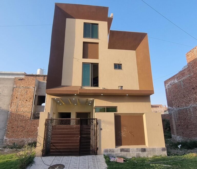 3.5 Marla Smart Design Home – Final Stages of Construction