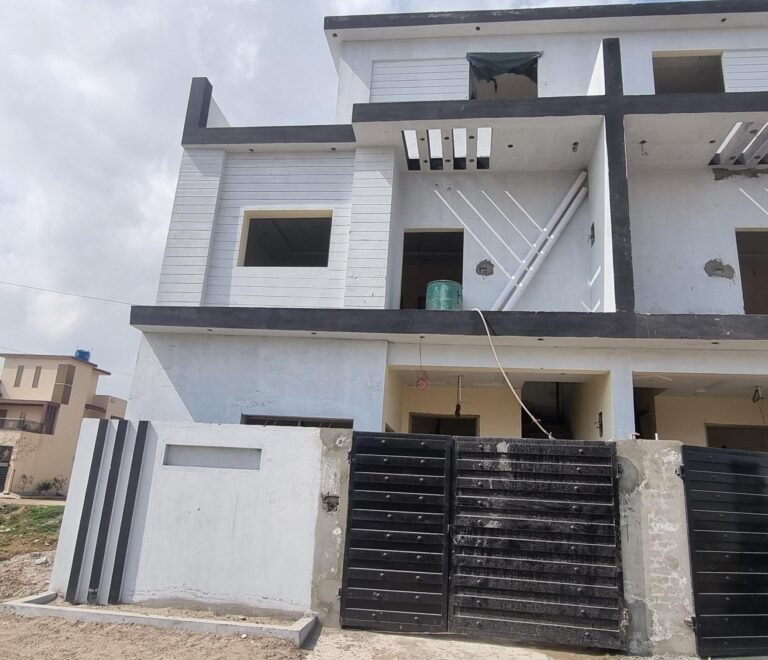 Stylish Twin Houses with Modern Architecture and Elegant Design.